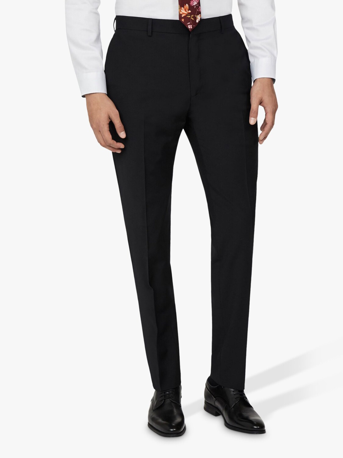 

Брюки Ted Baker Panama из смесовой шерсти, черные, Черный, Брюки Ted Baker Panama из смесовой шерсти, черные