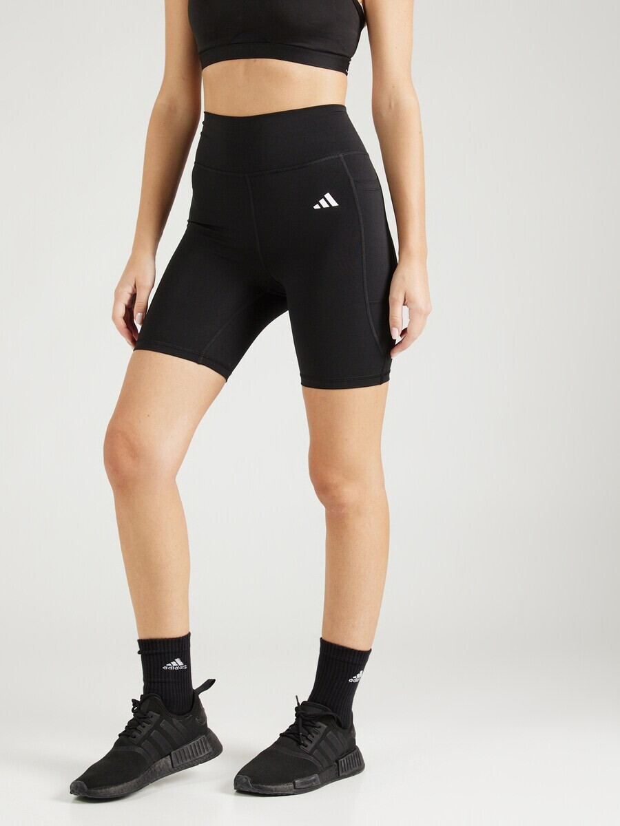 Спортивные брюки ADIDAS PERFORMANCE Skinny Workout Pants OPT ESS, черный — фото 2