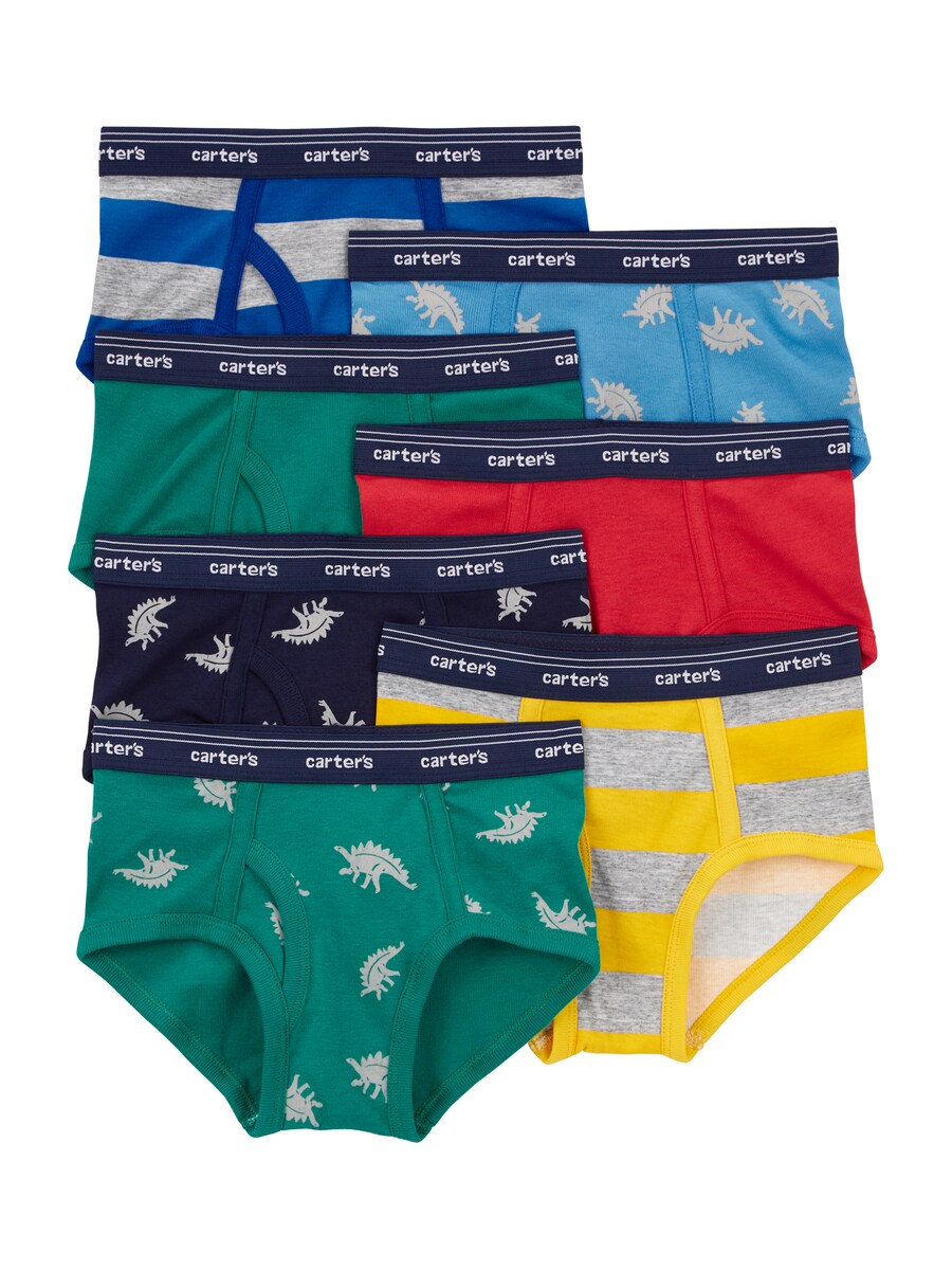 

Трусы Carter's, цвет Navy/Light blue/Yellow/Emerald/Red
