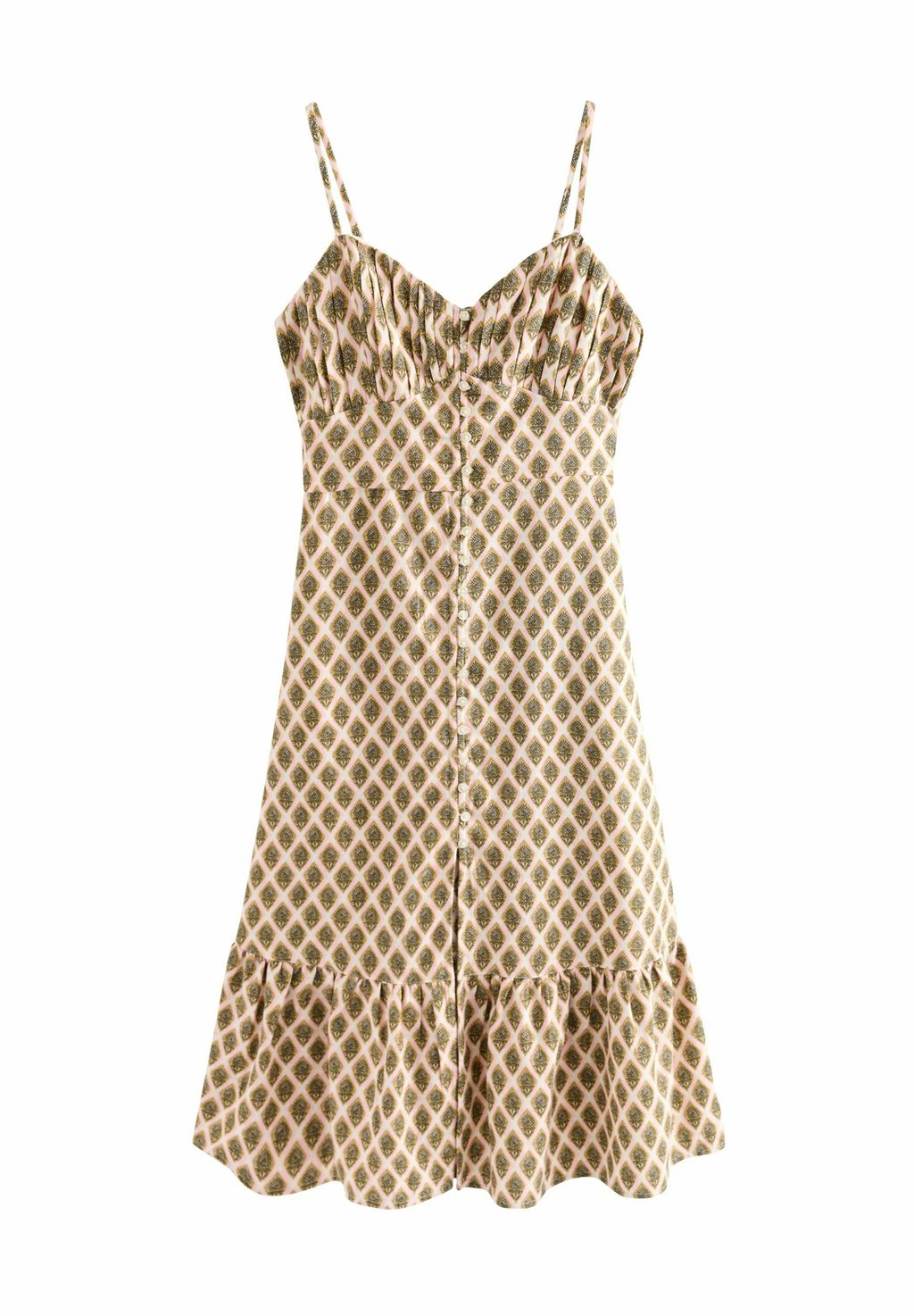 

Платье-рубашка BUTTON DOWN MIDI Next, зеленый