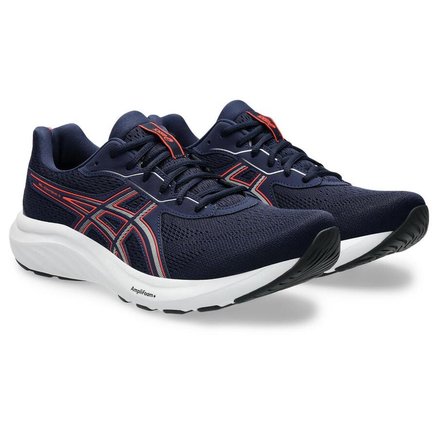Кроссовки для бега по шоссе, мужские - ASICS Gel-Contend 9 - Midnight/Red — фото 2