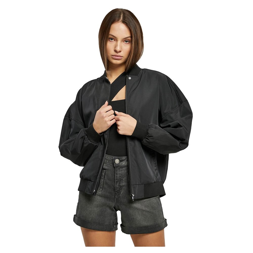 

Куртка Urban Classics Recycled Oversized Bomber, черный