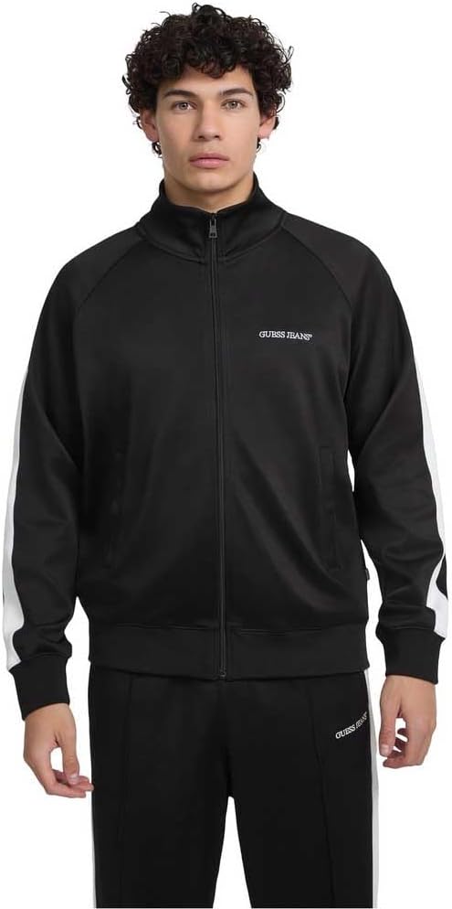 

GUESS Трикотажная куртка Track, Black