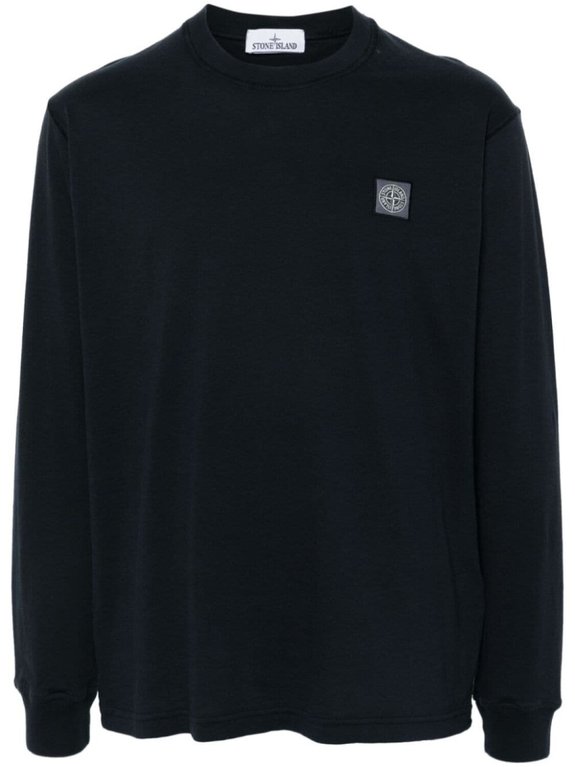 

Stone Island футболка с нашивкой Compass, синий