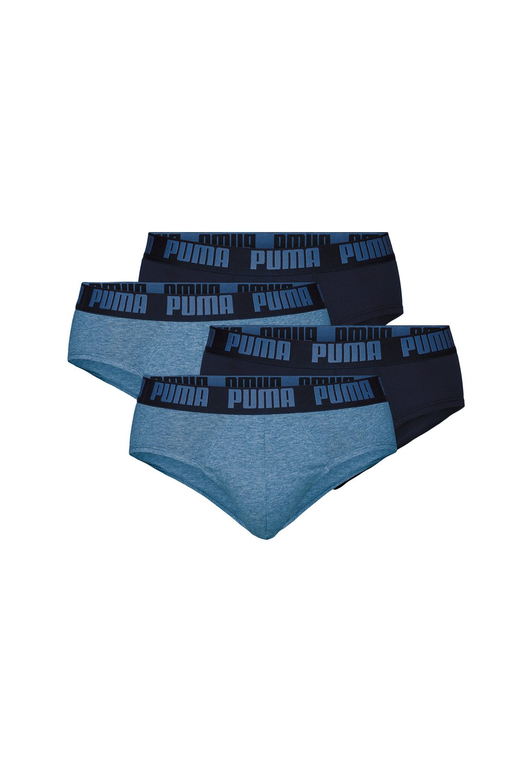 

Трусы EVERYDAY 4ER PACK Puma, цвет Denim