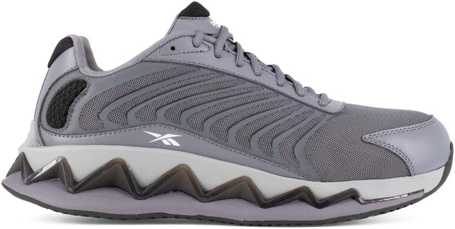 Мужские кроссовки Reebok Work Zig Elusion Heritage, серый — фото 2