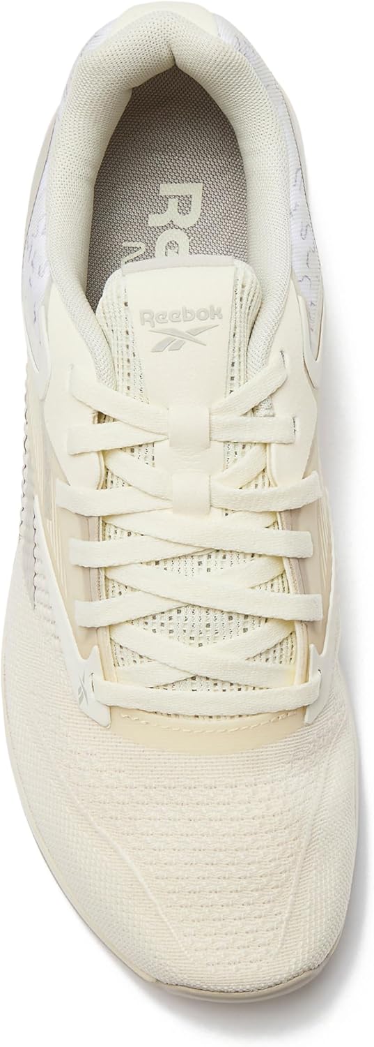 Мужские кроссовки Reebok Nano X4, для кросс-тренинга и занятий в спортзале, Vintage Chalk/Moonstone/Alabaster — фото 4