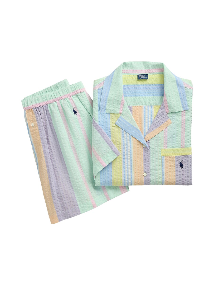 

Пижама Polo Ralph Lauren Coastal Stripe Seersucker , Mixed colors