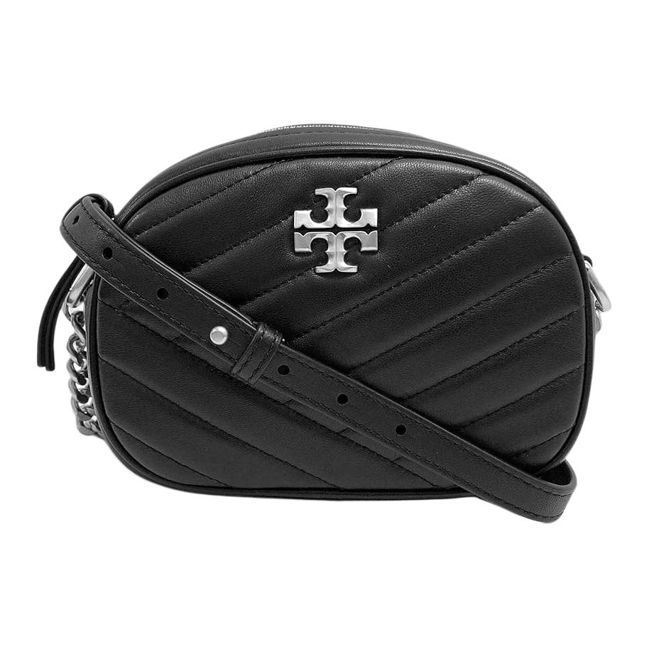 

Сумка Kira Leather через плечо, женская черная TORY BURCH