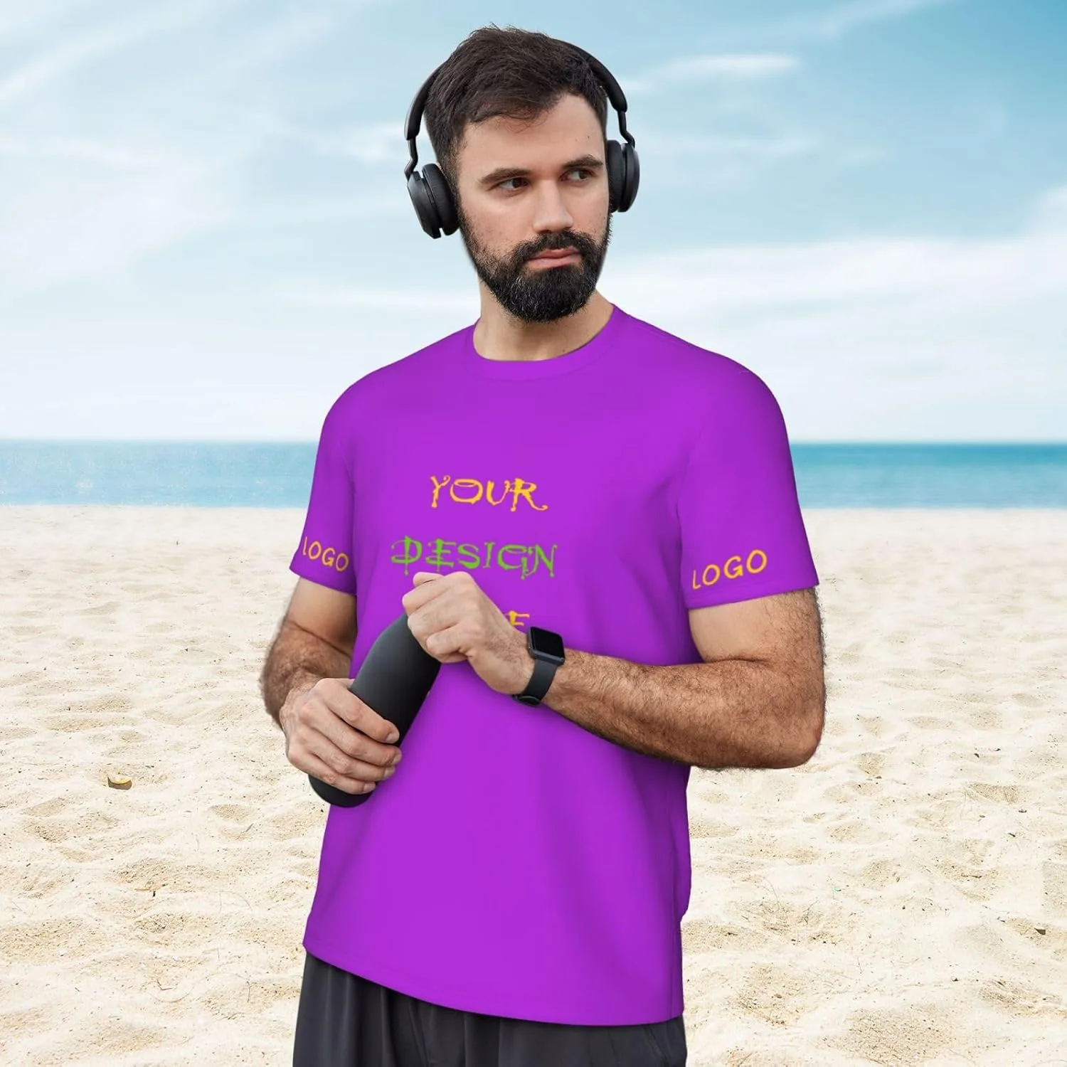 Футболка Custom Men's Novelty — фото 4