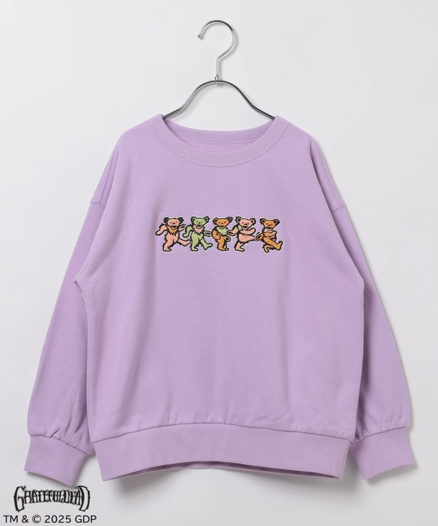 Детская толстовка с вышивкой Sagara от Grateful Dead (на заказ) Bayflow, Lavender 95