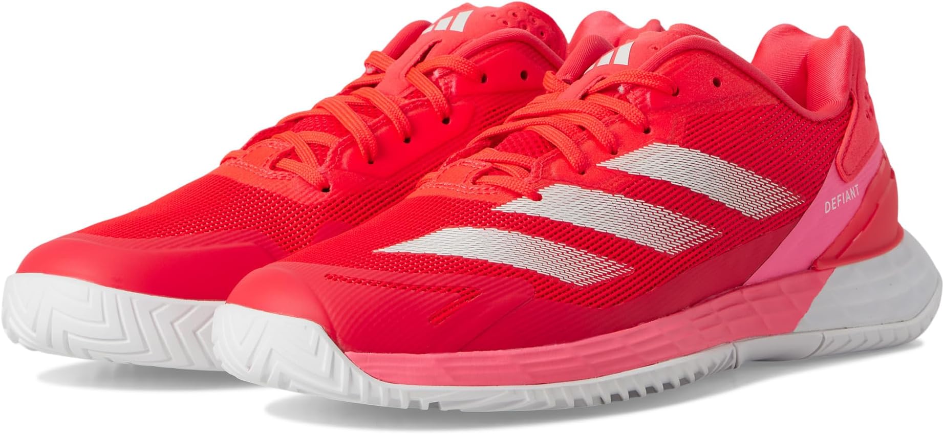Кроссовки adidas Defiant Speed 2 Tennis Shoes, цвет Lucid Red/Zero Metallic/Lucid Pink