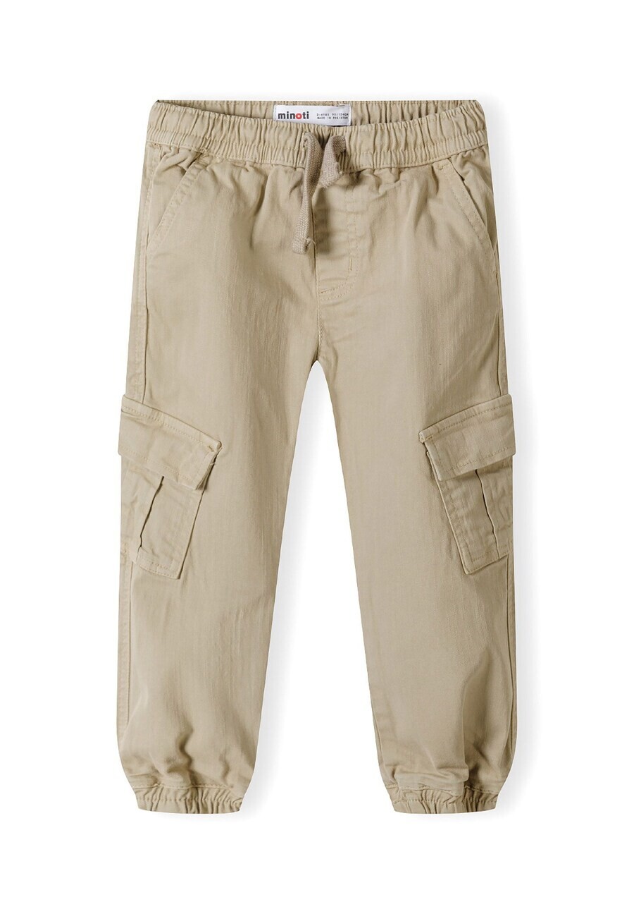 

Тканевые брюки MINOTI Tapered Pants, темно-бежевый