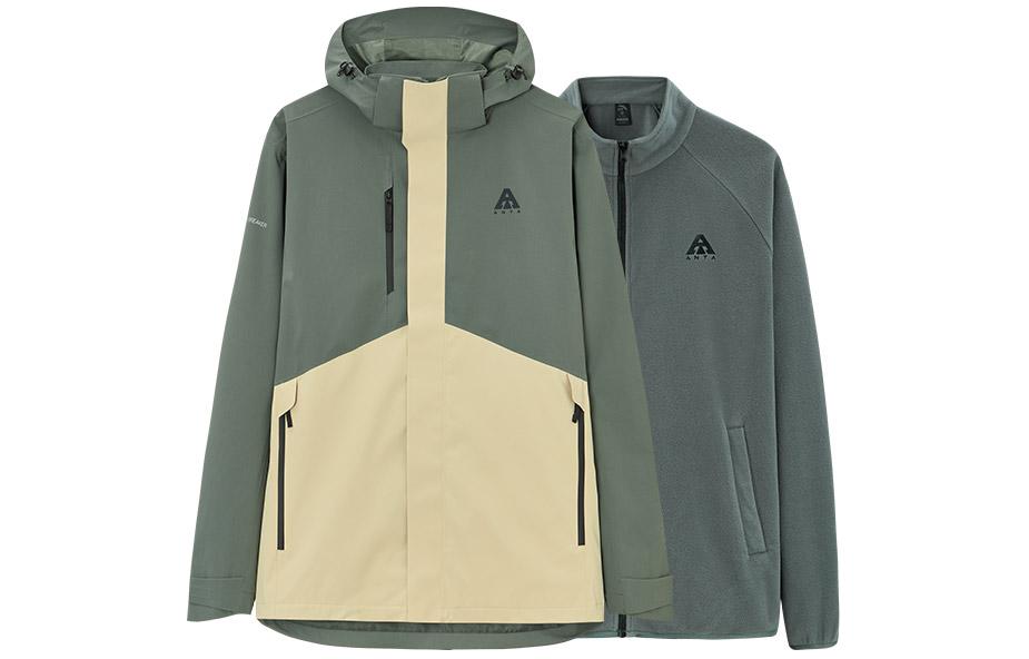 

ANTA Водонепроницаемая ветровка мужская аквамариновая, Aquatic Green