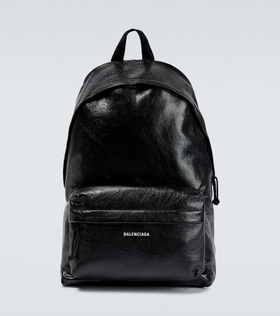 

Кожаный рюкзак Balenciaga, черный