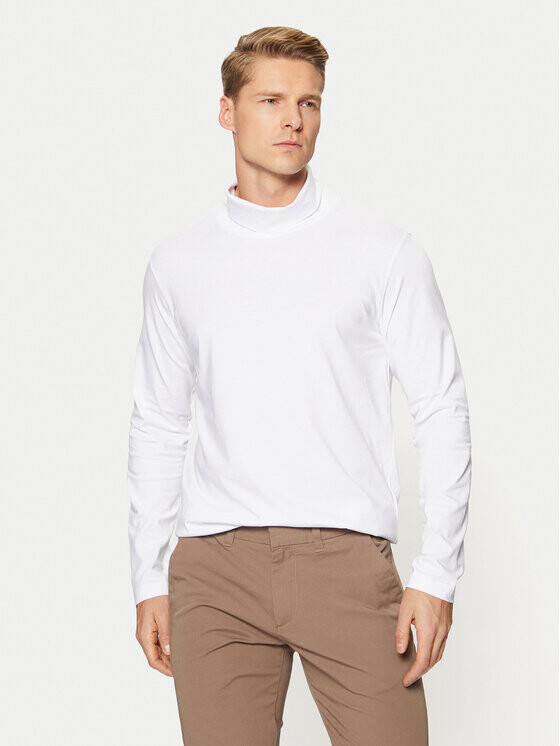 

Свитер с высоким воротником обычного кроя Jack&Jones, белый