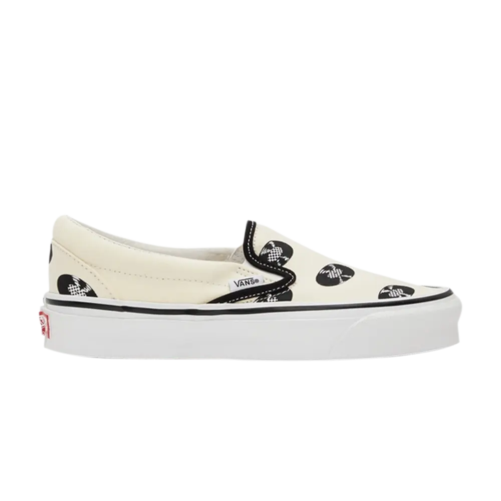 

Слипоны Wacko Maria x OG Classic Slip-On LX Vans, белый