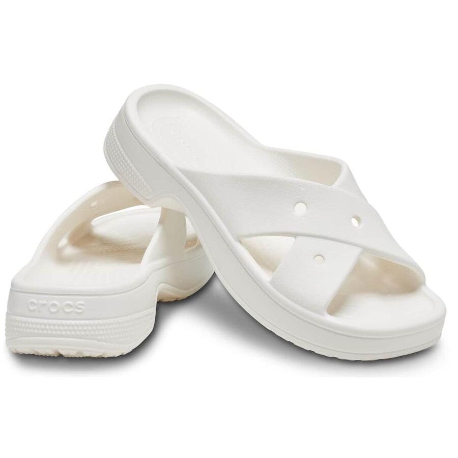 Классические женские сандалии Crocs с перекрещивающимися ремешками — фото 2