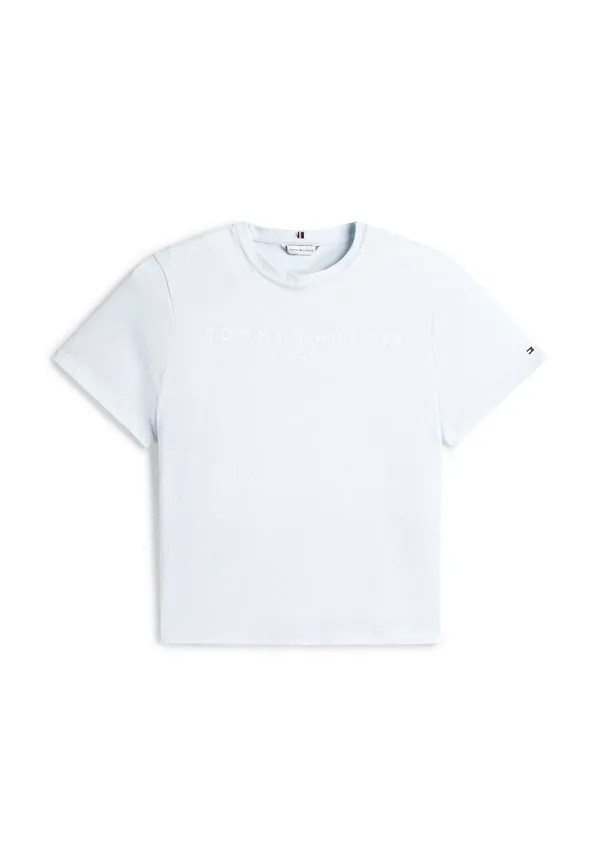 Футболка с круглым вырезом и логотипом curve Tommy Hilfiger Curve, Keepsake Blue — фото 4
