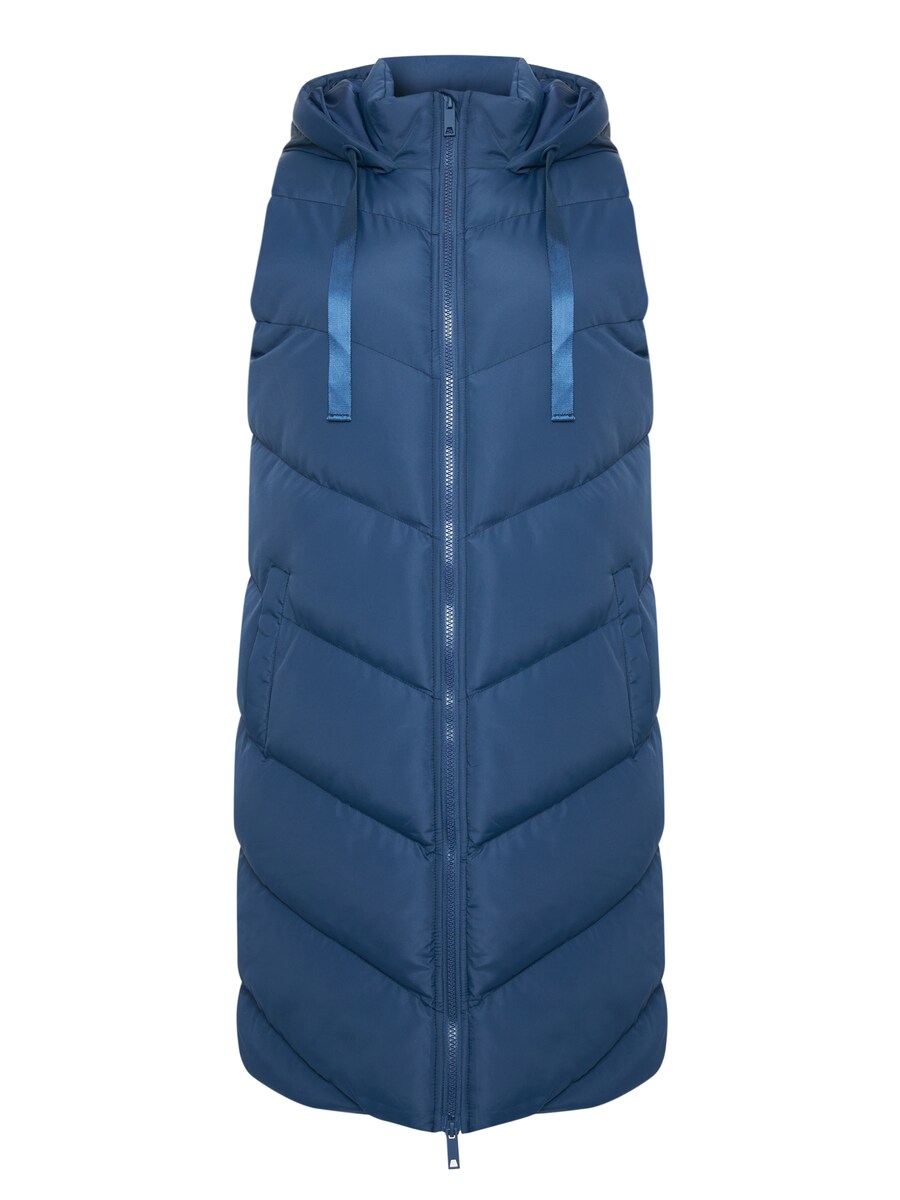 

Жилет Threadbare Vamp, темно-синий