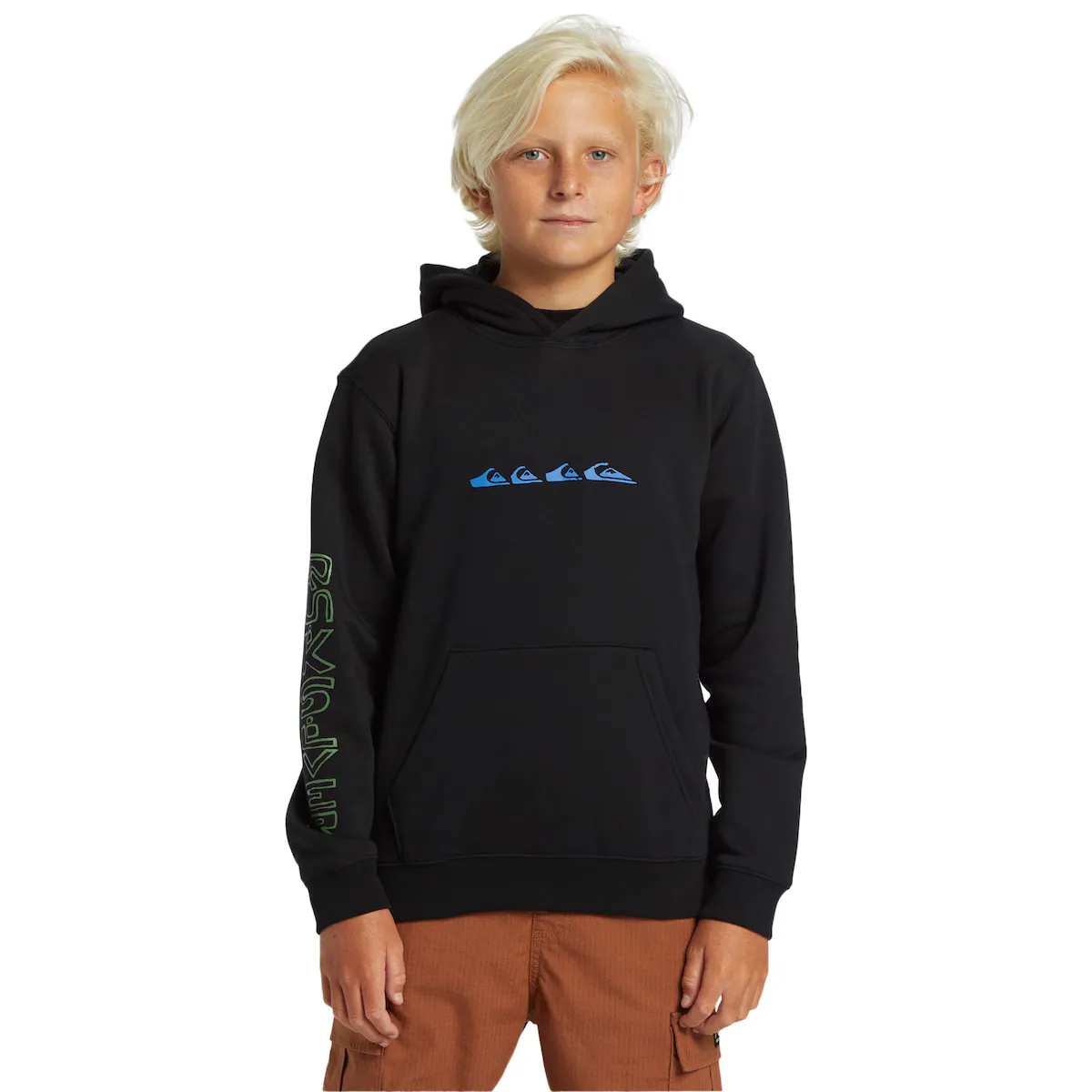 

Детская толстовка с рисунком Quiksilver, черный