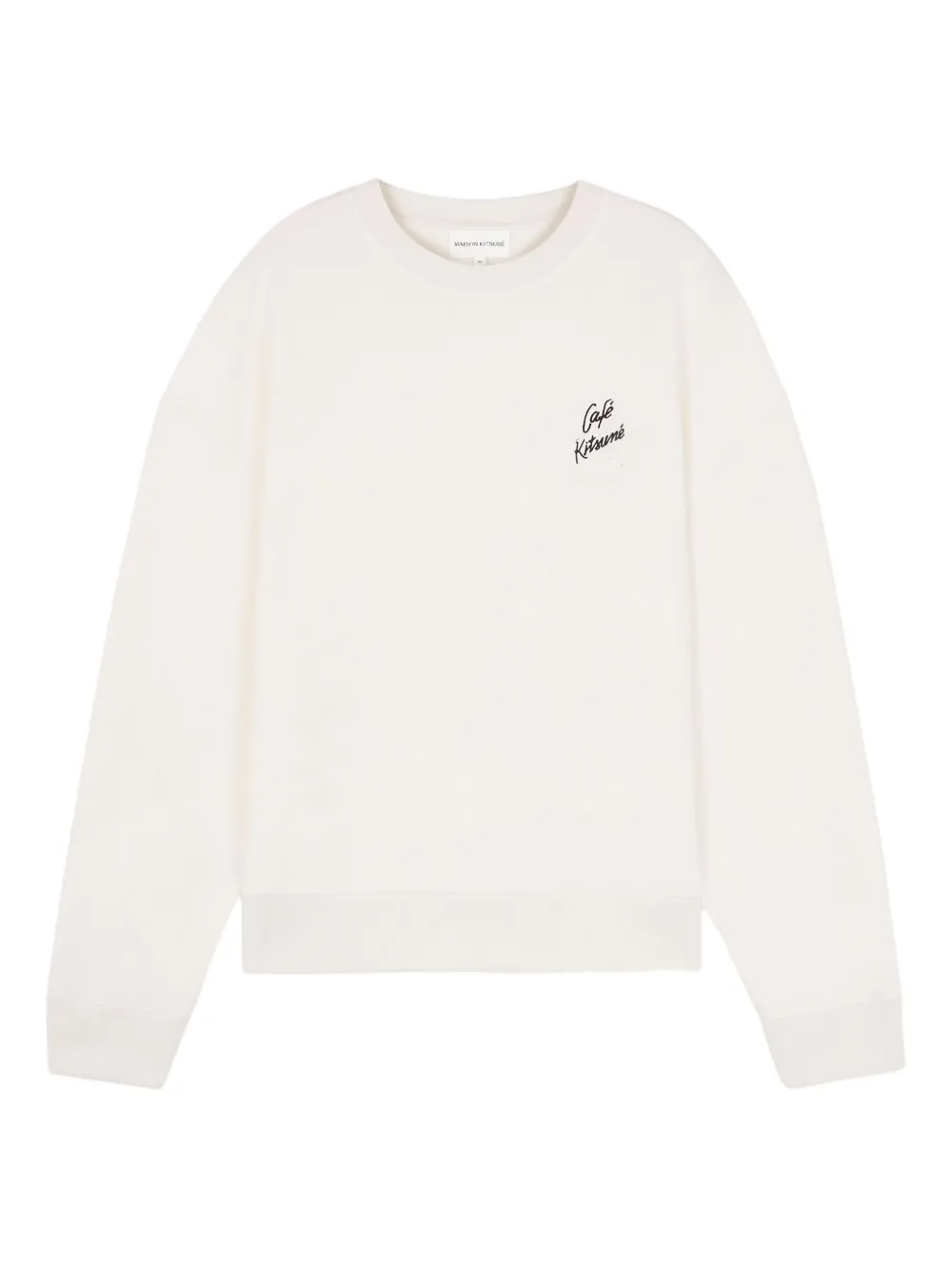 

Свитшот с логотипом Maison Kitsuné, белый
