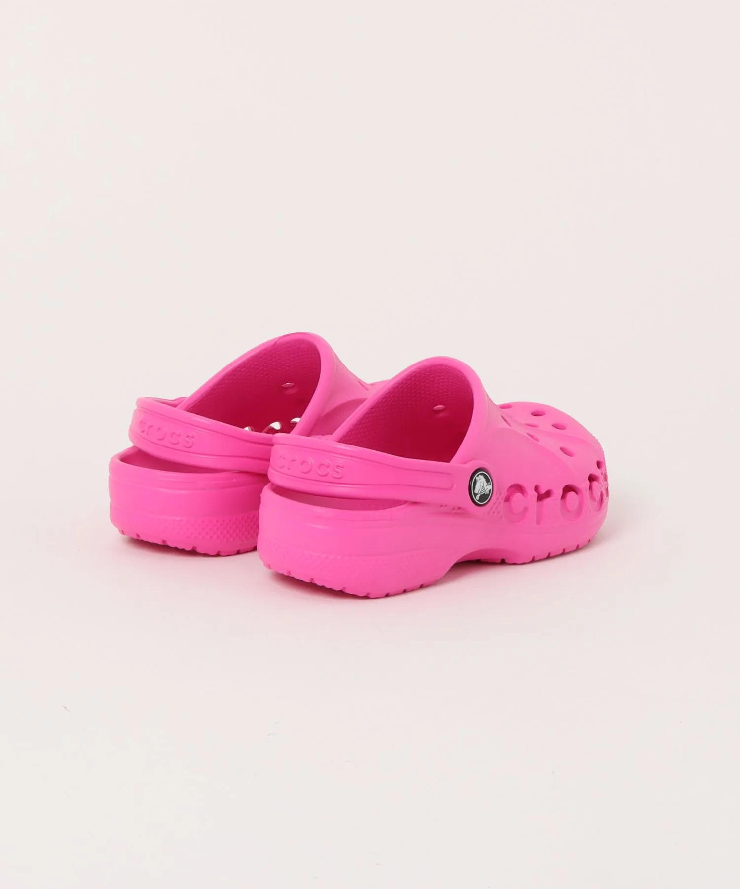 Детские сандалии Crocs Baya Clog с логотипом синие — фото 2