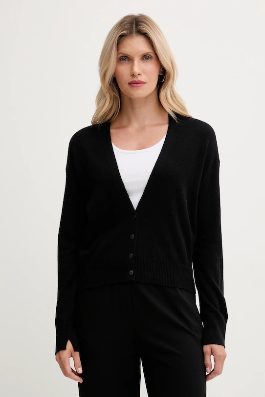 

Кардиган с шерстью United Colors Of Benetton, черный