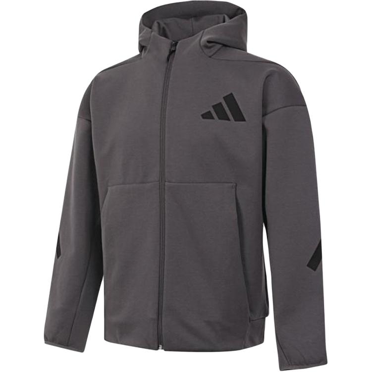 

Adidas Худи с капюшоном на молнии, Gray