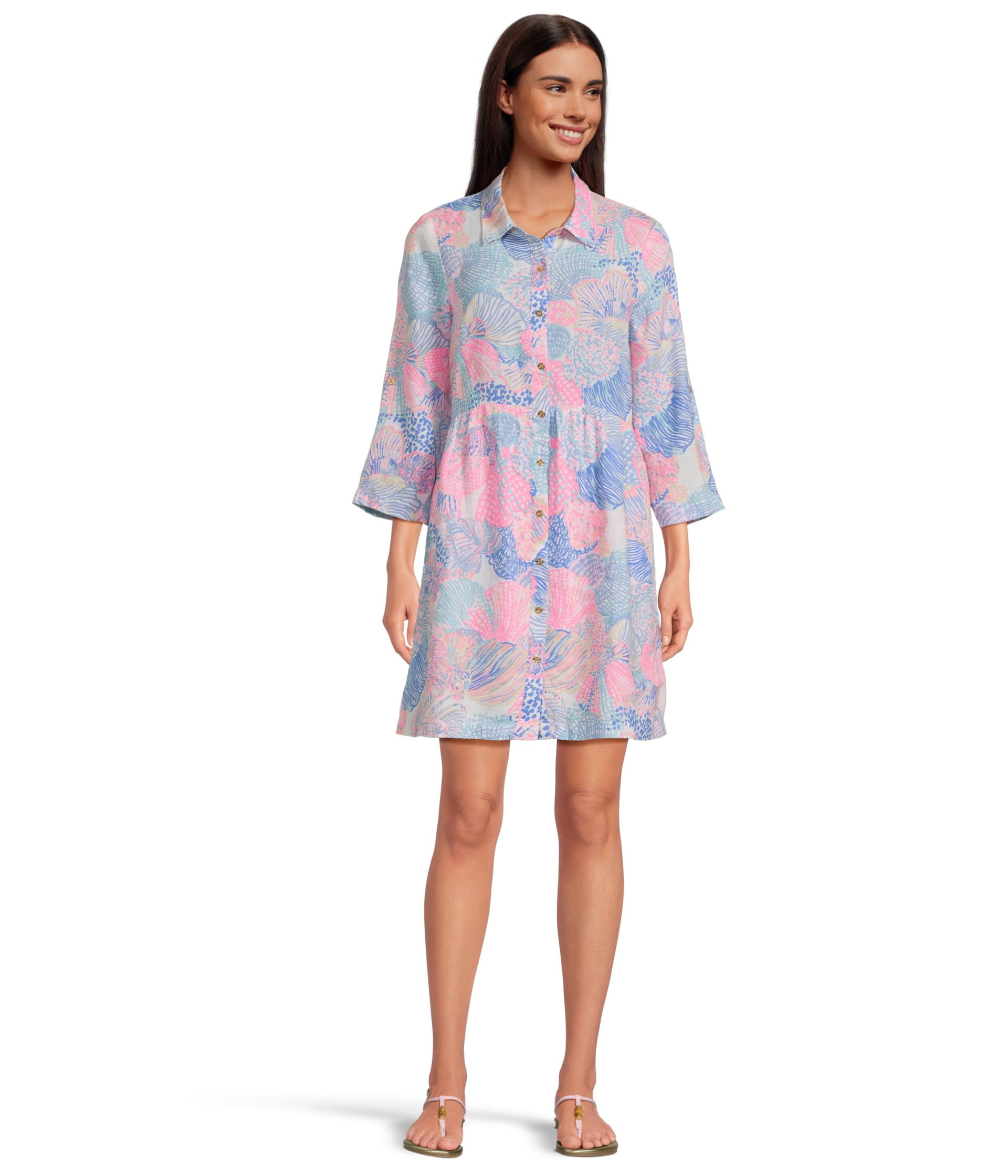 

Платье Lilly Pulitzer Shaela Dress, Multi Roar Of The Seas