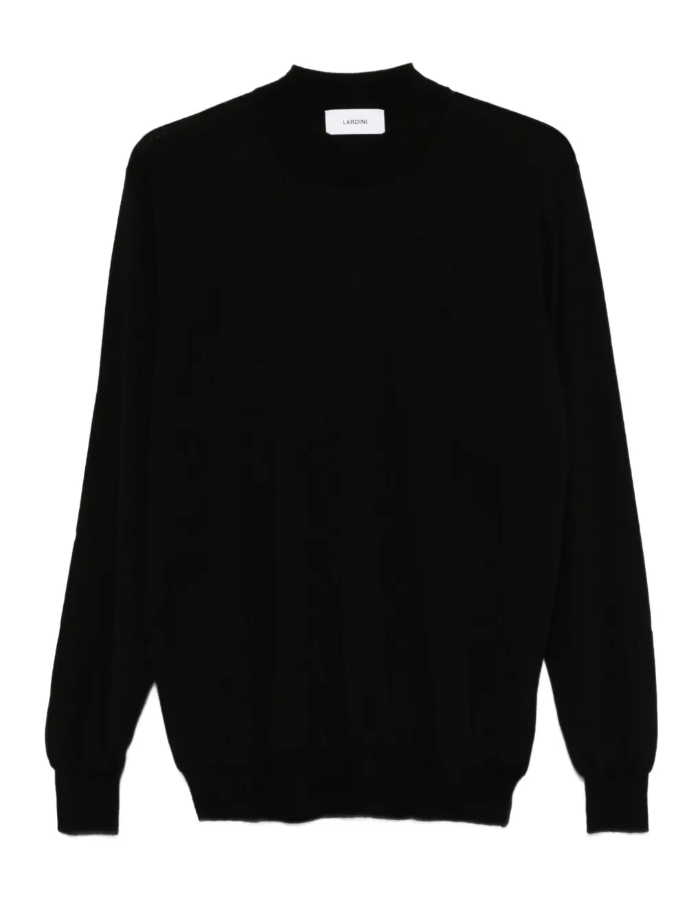 

Свитер с круглым вырезом Lardini, черный