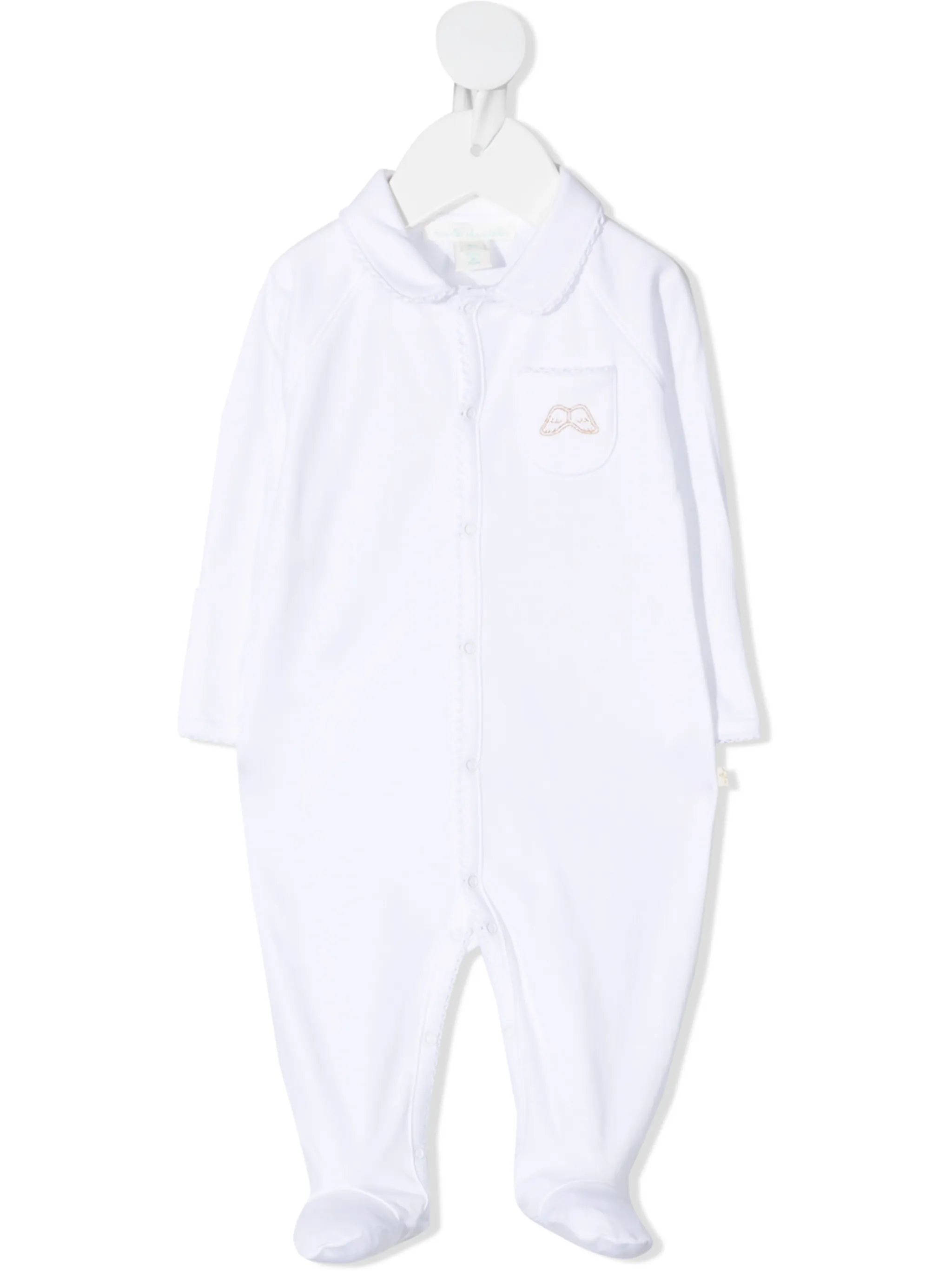 

Пижама с фестонами Marie-Chantal, белый