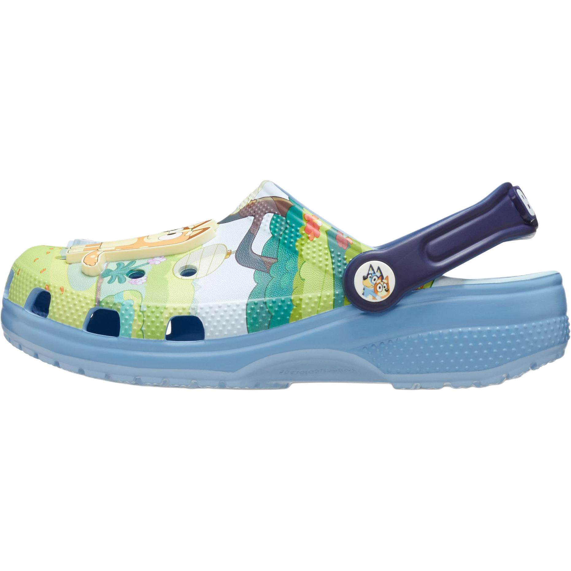 

Классические водонепроницаемые низкие детские сандалии Clog Kids' Crocs, синий
