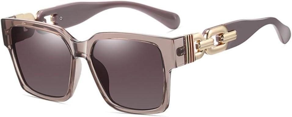 

LVTFCO Модные женские квадратные солнцезащитные очки в винтажном ретро-стиле с точками, большие солнцезащитные очки для мужчин, WTY075, фиолетовые, один размер, Wty075 Purple