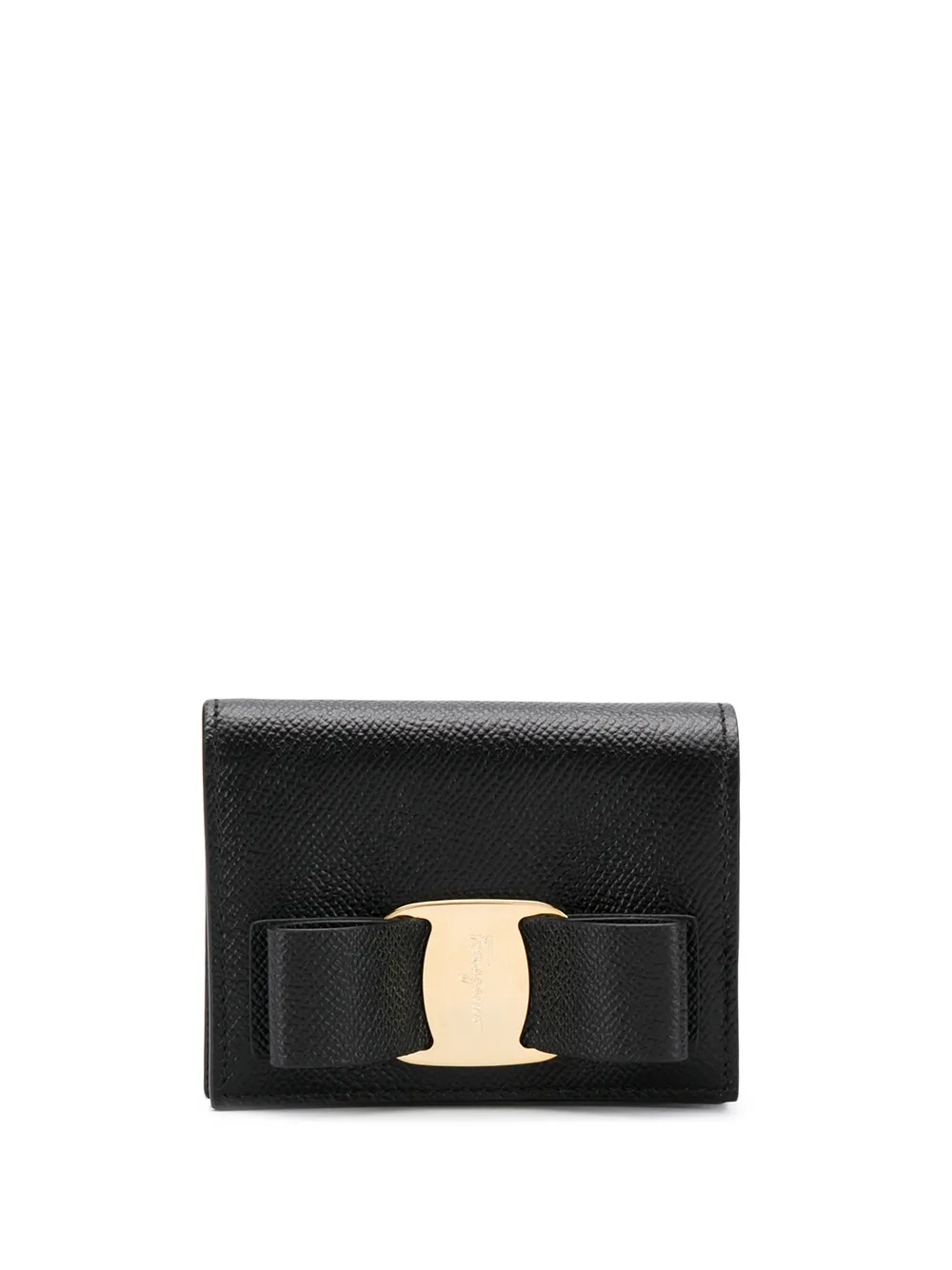 

Кардхолдер Vara Bow Ferragamo, черный