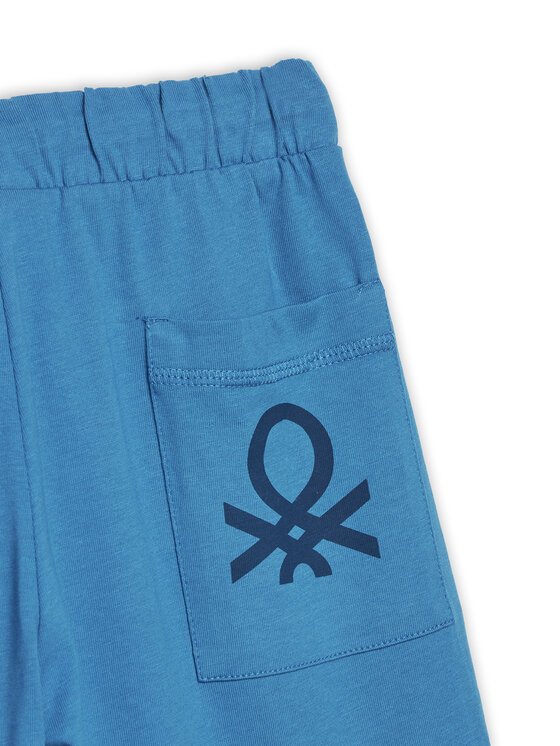 Спортивные шорты обычного кроя 3BL0C903L United Colors Of Benetton, синий — фото 3