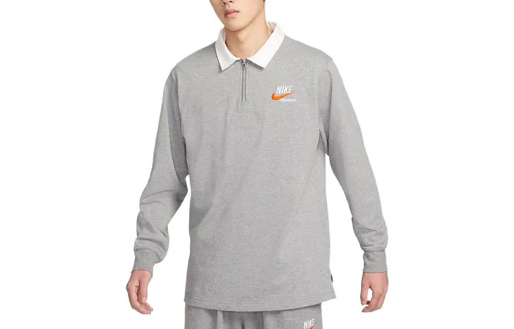 Nike Футболка мужская Carbon Gray Moderate Straight Fit — фото 2