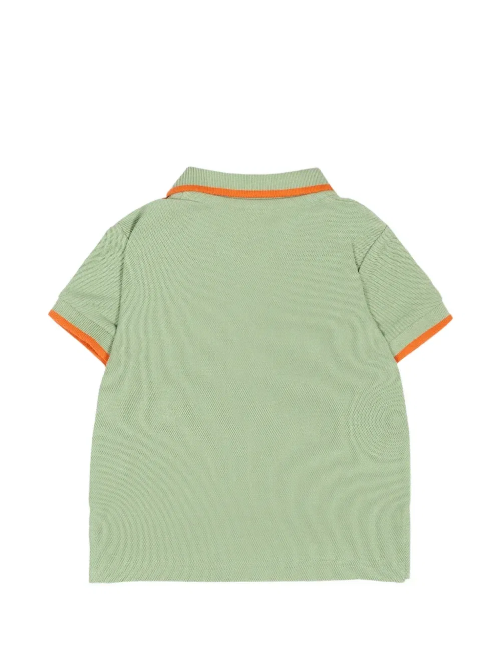 Рубашка поло с короткими рукавами Trussardi Junior, зеленый — фото 2