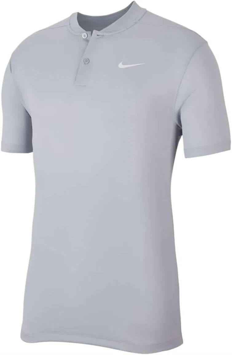 Мужское поло Nike Dri-FIT Victory Blade, Sky Grey/White