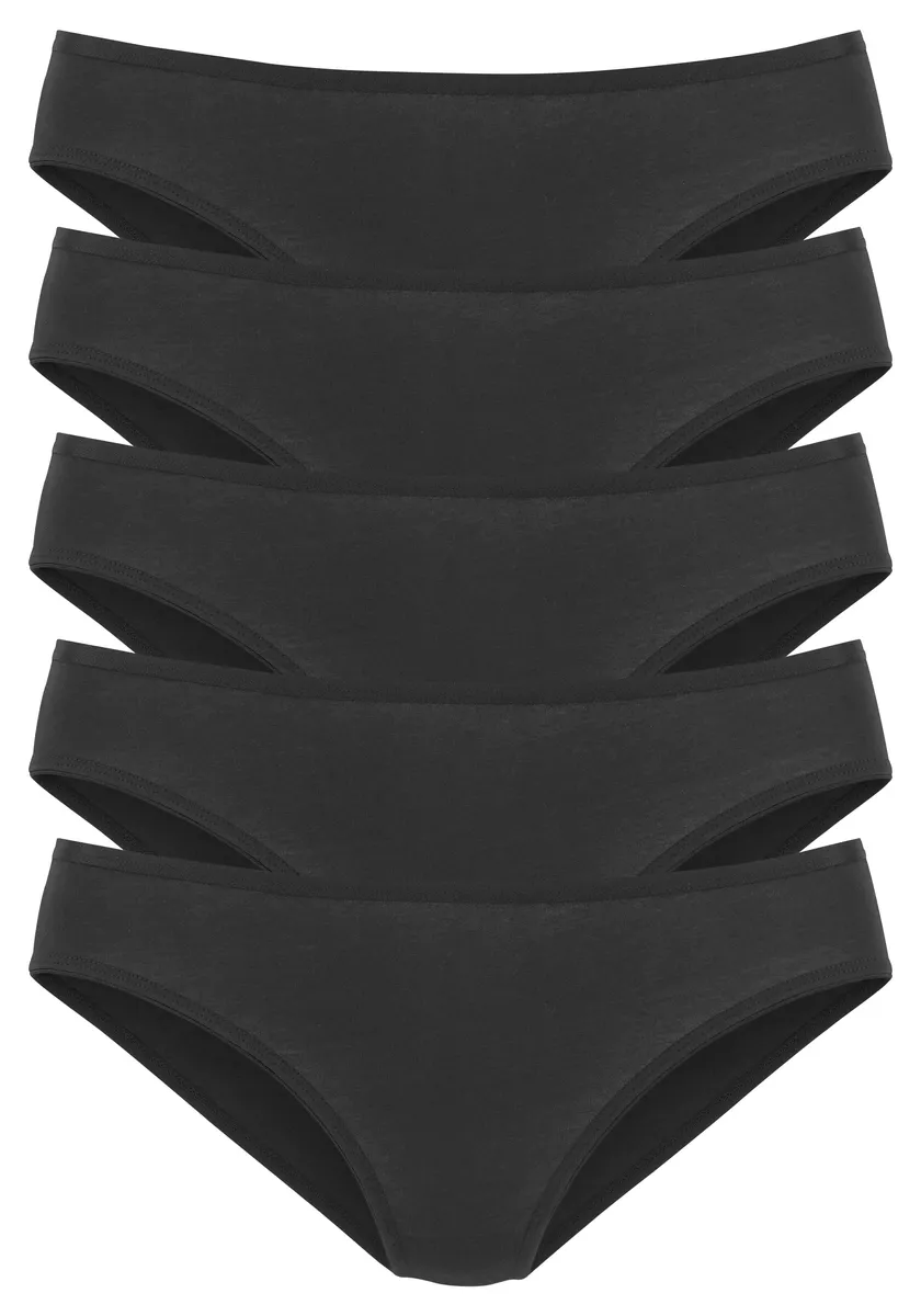 

Трусы Vivance Jazz Pants (5 шт.) из эластичного хлопка высокого качества, черный