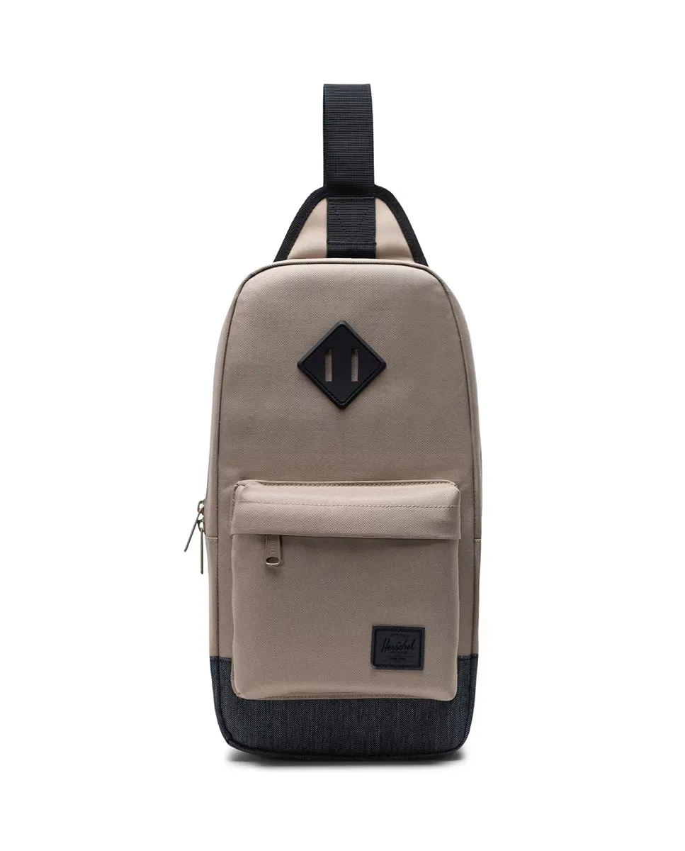 

Мужской рюкзак 8 л из коричневой ткани Herschel, коричневый