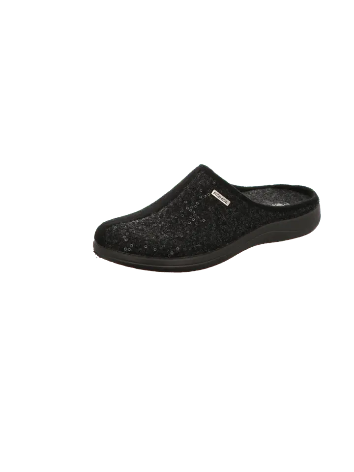 Тапочки ROHDE Winter Pantoffel Textil Bari, антрацит