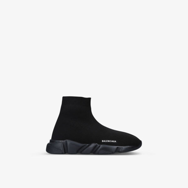 

Трикотажные кроссовки Speed со средней посадкой 3-7 лет Balenciaga, черный