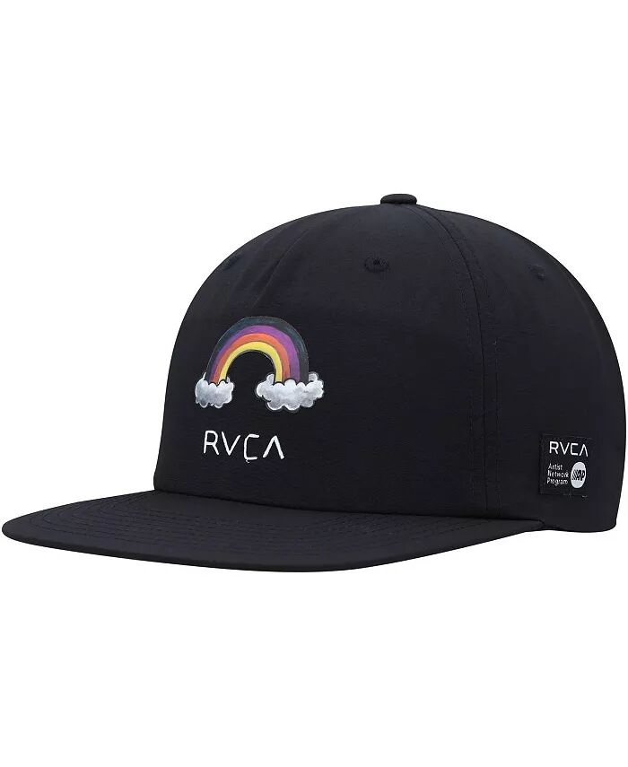 

Мужская черная кепка Snapback Rainbow Connection Snapback Rvca, черный