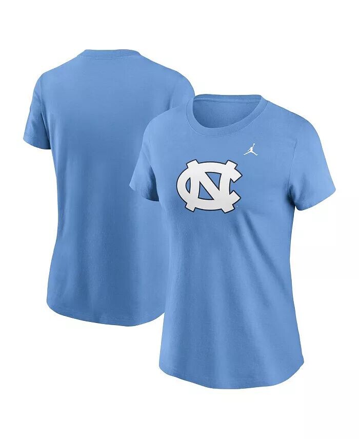

Женская футболка Carolina Blue North Carolina Tar Heels Primetime Evergreen с логотипом Jordan