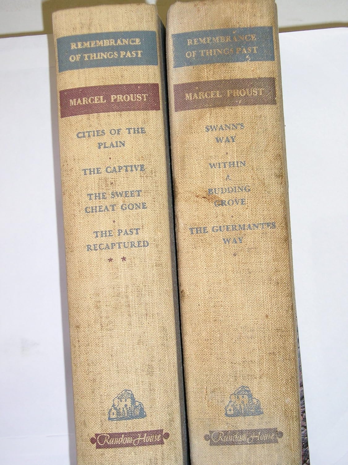 

Remembrance of Things Past Vol. I & II (Random House)