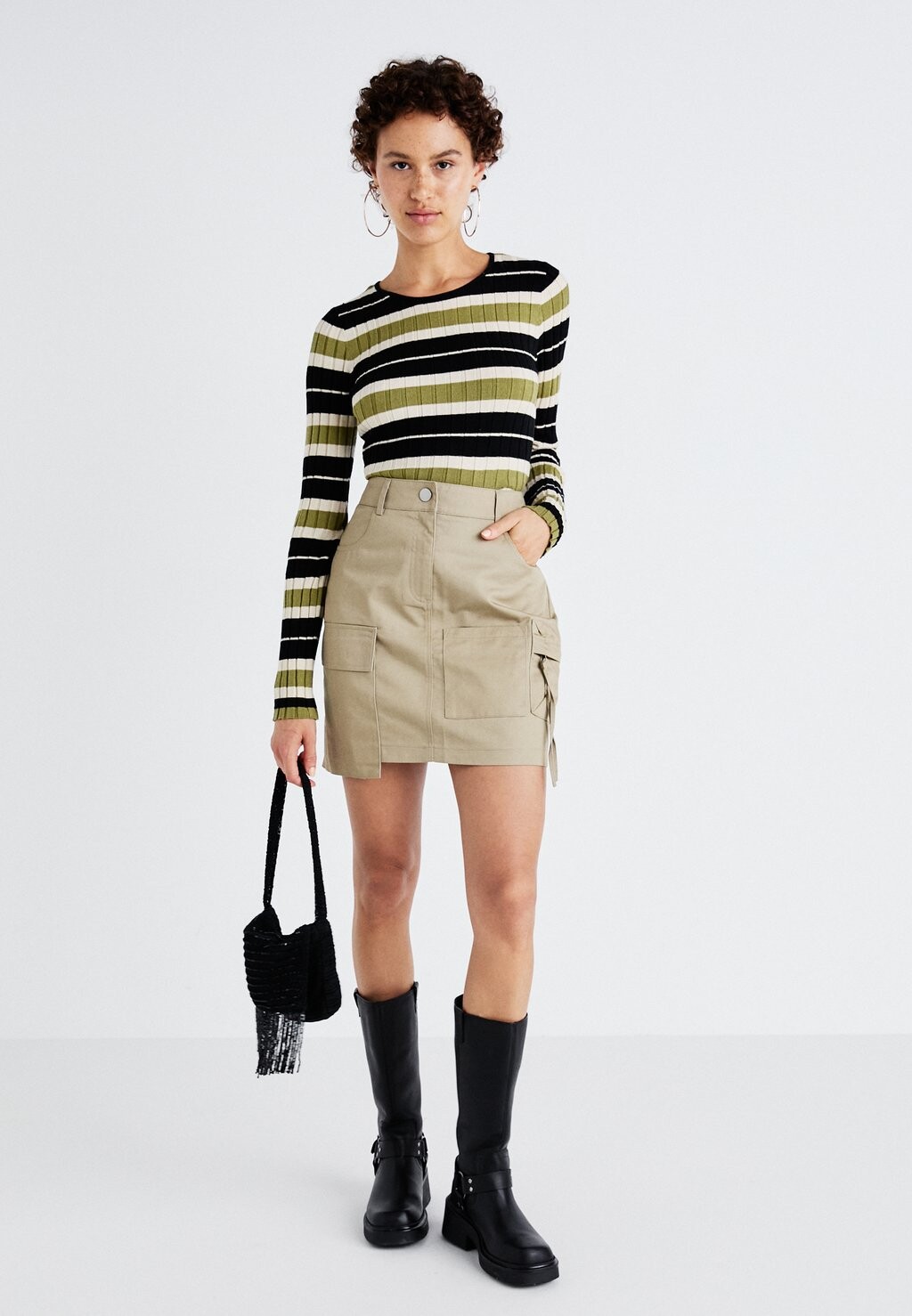 

Мини-юбка NMCADY SHORT CARGO SKIRT Noisy May, светло-коричневый
