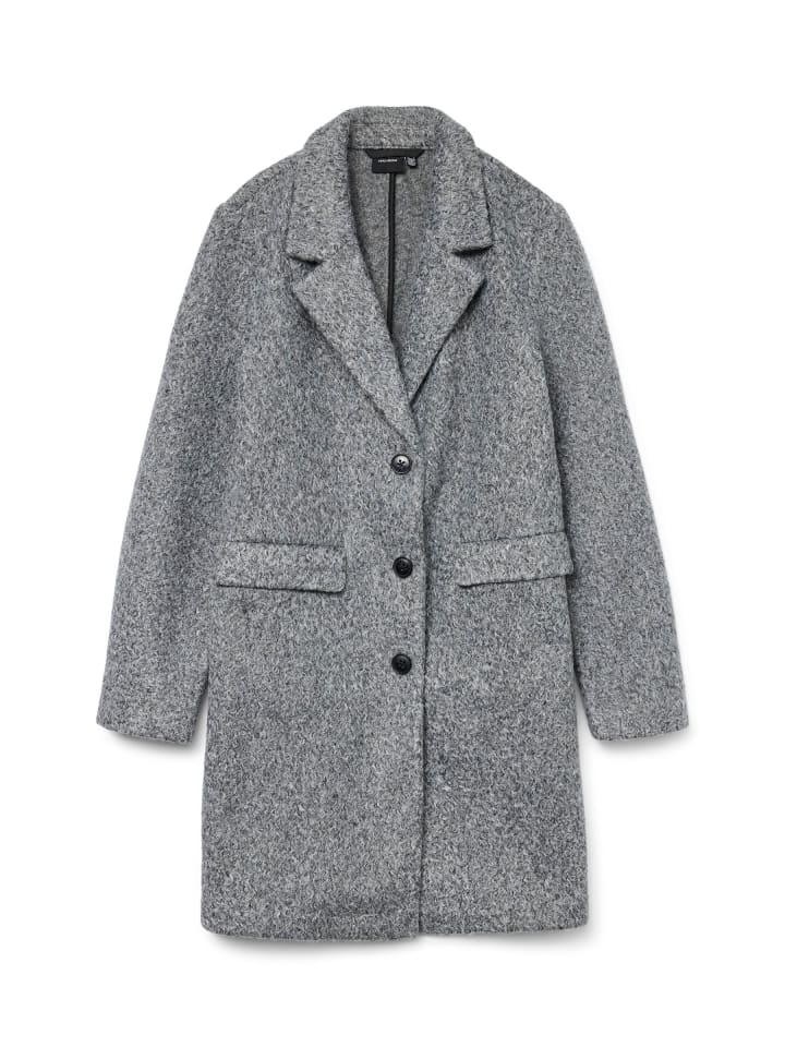 

Зимнее пальто Vero Moda, средний серый меланж