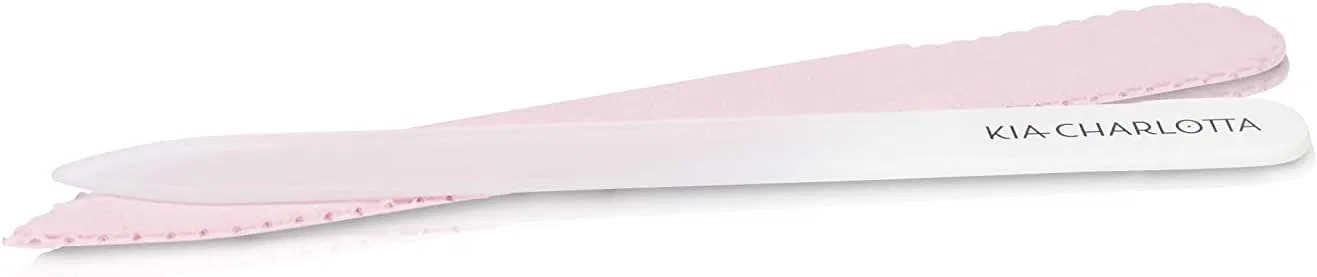 Веганская стеклянная пилка для ногтей от Kia-Charlotta Kia-Charlotta, Pink