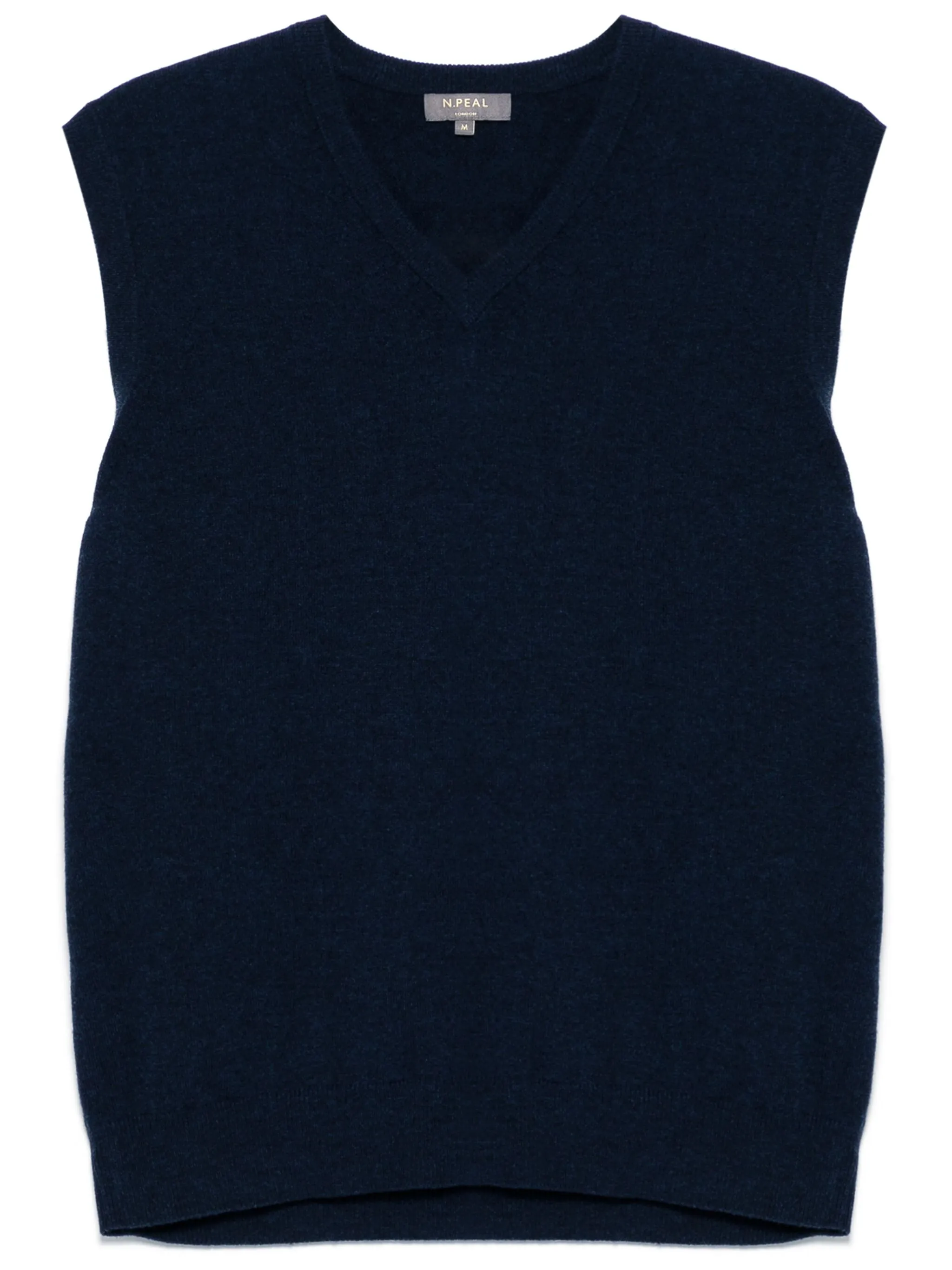 

Джемпер Westminster Slipover без рукавов N.Peal, синий